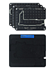 Purchase the MaAnt 0.12mm Motherboard Middle Layer BGA Reballing Stencil Platform Set for iPhone 12 12 Mini 12P 12 PM.






