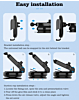 LDNIO MW21 Wireless Charging Dasboard Car Mount (15W) (Only Ground Shipping)