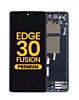 OLED Assembly with Frame for Motorola Edge 30 Fusion (2022) (COSMIC GRAY)