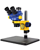 MECHANIC D75T-B11 7-50X Industrial Triocular Stereo Microscope (Only Ground Shipping)