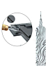 MIJING Forged Blade DP-19 Hand Polished Non-Magnetic (Not Returnable)
