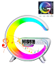 G Table Lamp & Fast Wireless Charging & Bluetooth Speakers (15W) (Only Ground Shipping)