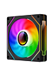 4Pro (ARGB) Quiet Cooling Fan (120*120*25MM) (BLACK) (Only Ground Shipping)