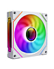 4Pro (ARGB) Quiet Cooling Fan (120*120*25MM) (WHITE) (Only Ground Shipping)