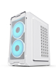 Custom Tower PC Case with 2 Cooling Fan (WHITE) (305*170*350MM) (Only Ground Shipping)