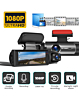 Slim Design Full HD Dash Cam with (1540 mAh) Battery (1280*720P / 30FPS) (Front / In-Cabin) (Only Ground Shipping)