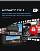 Slim Design Full HD Dash Cam with (1540 mAh) Battery (1280*720P / 30FPS) (Front / In-Cabin) (Only Ground Shipping)