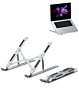 Adjustable Heavy Duty OTG Holder for 10''- 17'' Laptops / Tablets / Travel (SILVER) (Only Ground Shipping)