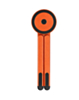 Portable Multi-Functional Holder for Laptop and Phone (ORANGE) (Only Ground Shipping)