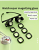 Head Mount Repair Magnifier Interchangeable 2X to 24X Lenses with 2 LED Lights (Only Ground Shipping)