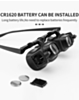 Head Mount Repair Magnifier Interchangeable 2X to 24X Lenses with 2 LED Lights (Only Ground Shipping)