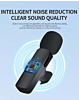 Lavelier Microphone with Built-In Battery Receiver for Vlogging (USB-C)