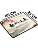Cherry Blossom Locked-Edge Mouse Pad (26x21cm) (2mm Thickness) (Only Ground Shipping)