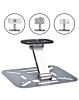 Carbon Steel Heavy-Duty Projector Stand with Coldshoe Connector (Only Ground Shipping)