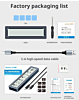 ShuoLe M-Key M.2 NVMe Smart Screen SSD Enclosure (Heat / Capasity / Run Time / Operating Temperature) (USB 3.2 Gen 2 10Gbps) (Only Ground Shipping)