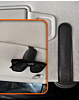 Universal Car Sun Visor Glasses Holder (BLACK) (Only Ground Shipping)