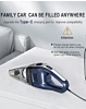 Cordless Strong Suction Car Vacuum Cleaner (2000 mAh) (Only Ground Shipping)