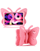 Butterfly Shockproof Kids Case - PINK for iPad Mini 6 / 7 (A17 Pro) (Only Ground Shipping)