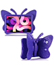 Butterfly Shockproof Kids Case - PURPLE for iPad Air 11 2024 / 10 2022 (10.9") / Air 4 / Air 5 / Pro 11 (All Models) (Only Ground Shipping)