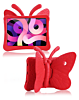 Butterfly Shockproof Kids Case - RED for iPad Air 11 2024 / 10 2022 (10.9") / Air 4 / Air 5 / Pro 11 (All Models) (Only Ground Shipping)