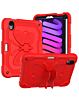 Protective Butterfly Stand Desing Case - RED for iPad Mini 6 / 7 (A17 Pro) (Only Ground Shipping)