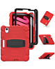 Full Body Protection Case - RED / BLACK for iPad Mini 6 / 7 (A17 Pro) (Only Ground Shipping)