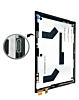 LCD Assembly without Frame for Microsoft Surface Pro 7 (1866 / V2 LP123WQ2) (Extension Cable Pre-Installed) (BLACK) (Premium)