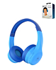 Motorola JR300 Wireless Kids Over-Ear Headphones (BLUE) (Only Ground Shipping)