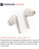 Motorola Buds 065 True Wireless Bluetooth Earbuds - WHITE (Only Ground Shipping)