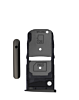 Single Sim Card Tray for Motorola Moto Z3 / Z3 Play (BLACK)