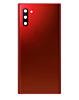Order the Back Glass with Camera Lens and Adhesive for Galaxy Note 10 in Aura Red, no logo.