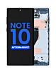 Order the LCD Assembly with Frame for Galaxy Note 10 N970 in Aura Black, Aftermarket Incell, does not support fingerprint.