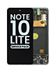 Buy the OLED Assembly with Frame for Galaxy Note 10 Lite N770 in Aura Black, Service Pack.