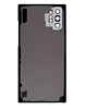 Back Glass with Camera Lens and Adhesive for Galaxy Note 10 Plus (NO LOGO) (AURA BLACK)