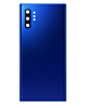 Back Glass with Camera Lens and Adhesive for Galaxy Note 10 Plus (NO LOGO) (AURA BLUE)