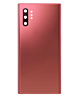 Back Glass with Camera Lens and Adhesive for Galaxy Note 10 Plus (NO LOGO) (AURA PINK)