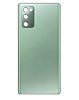 Stock up on the back glass with camera lens for Galaxy Note 20, US and international versions, service pack in Mystic Green.
