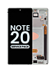 Order the OLED assembly with frame for Galaxy Note 20 N980 and N981 in Mystic Gray, service pack.
