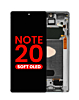 Shop the OLED assembly with frame for Galaxy Note 20 N980 and N981 in Mystic Gray, aftermarket OLED.
