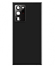 Stock up on the back glass with camera lens and adhesive for Galaxy Note 20 Ultra in Mystic Black, no logo.
