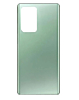 Shop the back glass with camera lens and adhesive for Galaxy Note 20 Ultra in Mystic Green, no logo.
