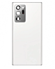 Order the back glass with camera lens and adhesive for Galaxy Note 20 Ultra in Mystic White, no logo.
