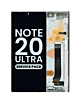 Purchase the OLED assembly with frame for Galaxy Note 20 Ultra N985 and N986 in Mystic White, service pack.
