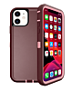 Heavy Duty Case for iPhone 12 / 12 Pro (MAROON & PINK) (Only Ground Shipping)