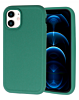 Dual Layer Serrated Case - DARK GREEN for iPhone 12 / 12 Pro (Only Ground Shipping)