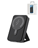 MagSafe Foldable Magnetic Power Bank (BLACK) 15W Wireless / 20W PD Power Bank with USB-C (10000 mAh) (Only Ground Shipping)