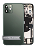 Back Housing Frame with Charging Port Flex & Small Parts for iPhone 11 Pro (MIDNIGHT GREEN) (OEM Pull A Grade)