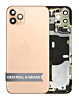 Back Housing Frame (GOLD) (OEM Pull A Grade) with Small Components Pre-Installed for iPhone 11 Pro Max