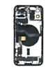 Back Housing Frame with Charging Port Flex & Small Parts for iPhone 12 (BLACK) (OEM Pull A Grade)