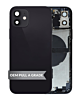 Back Housing Frame with Small Components Pre-Installed for iPhone 12 (BLACK) (OEM Pull A Grade)
